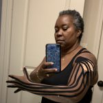 Bionic woman in kinetic tape!